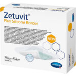 Hartmann Zetuvit® Plus  17.5x17.5 חבישה לפצע גבול מסיליקון ס"מ