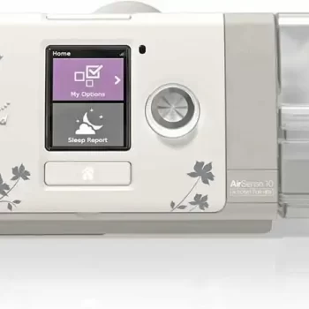 מכשיר CPAP אוטומטי של Resmed Airsense 10 עם מכשיר אדים מחומם אופציונלי מדגם HUMIDAIRE