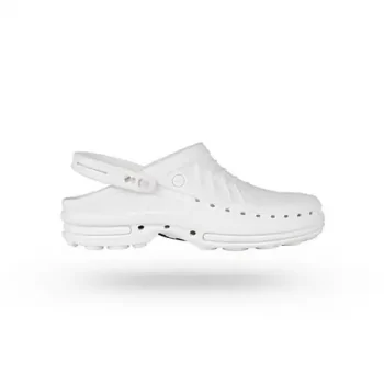כפכפים עם רצועה לבן/לבן CLOG 10