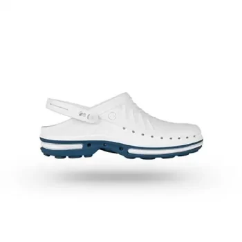 כפכפים עם רצועה כחול/לבן CLOG 02