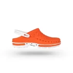 כפכפים עם רצועה לבן/כתום CLOG 05