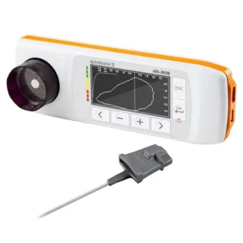 SPIROBANK II SMART עם אוקסימטריה ללא מד זרימה טורבינה