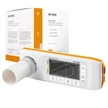 ספירומטר MIR SPIRODOC עם 60 טורבינות FLOWMIR