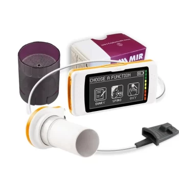 ספירומטר MIR SPIRODOC עם טורבינה רב-שימושית ואוקסימטריה