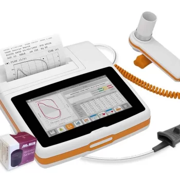 ספירומטר SPIROLAB® MIR עם חיישן אוקסימטריה וטורבינה רב פעמית
