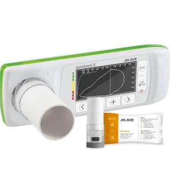 ספירומטר בסיסי MIR SPIROBANK II עם 60 טורבינות FLOWMIR