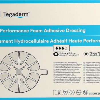 חבישת ספוג דביקה 3M Tegaderm Foam 90619 עגולה 13.9x13.9 ס״מ