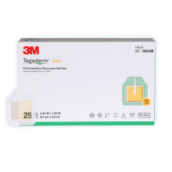 רפידת ג'ל CHG כלורהקסידין 3M Tegaderm 1664R